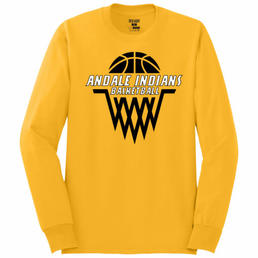 2022 Indians Girls Basketball Long Sleeve Tee