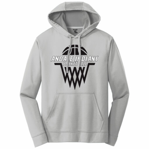 2022 Indians Girls Basketball Performance Hoodie - Image 2
