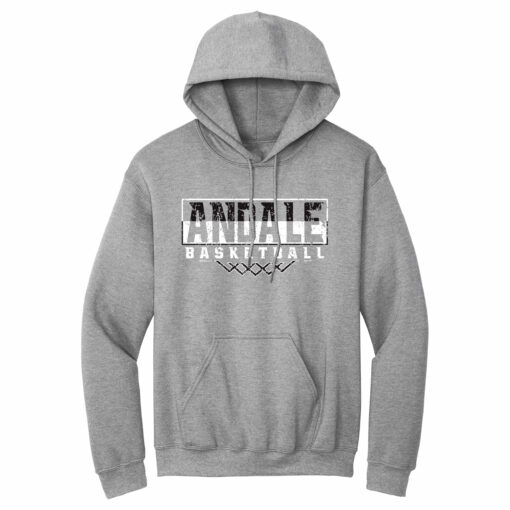 2022 Indians Boys Basketball Cotton Hoodie - Image 2