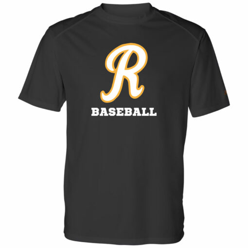 2023 Indians Baseball "Script R" Badger Performance Tee