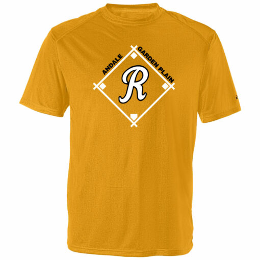 2023 Indians Baseball "Diamond" Badger Performance Tee - Image 2