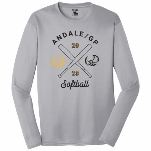 2023 Indians Softball Long Sleeve Performance Tee