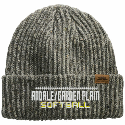 2023 Indians Softball Spacecraft Speckled Dock Beanie