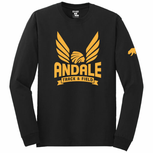 2023 Indians Track Long Sleeve Cotton Tee
