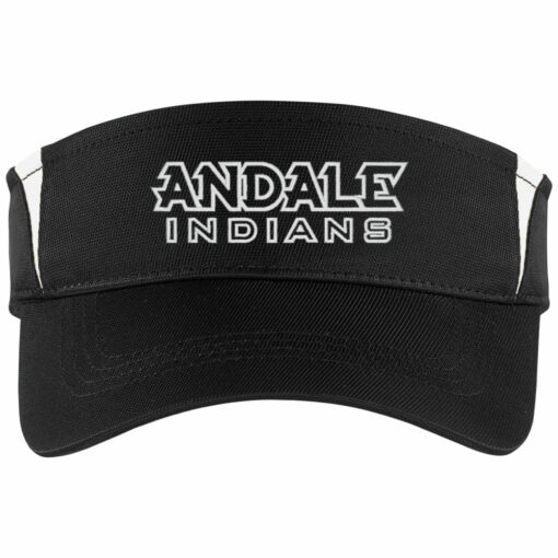 2023 Indians Track Colorblock Visor