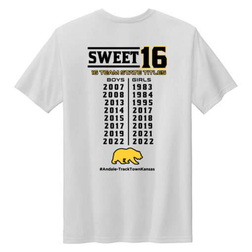 2022 Andale Indians Track State Champs Performance Tee - Image 3