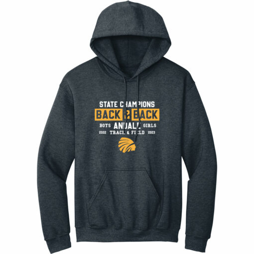 2023 Indians Track State Champs Cotton Hoodie