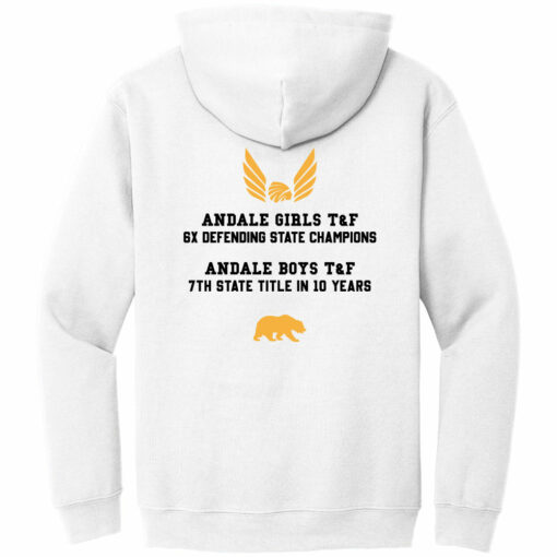 2023 Indians Track State Champs Cotton Hoodie - Image 6