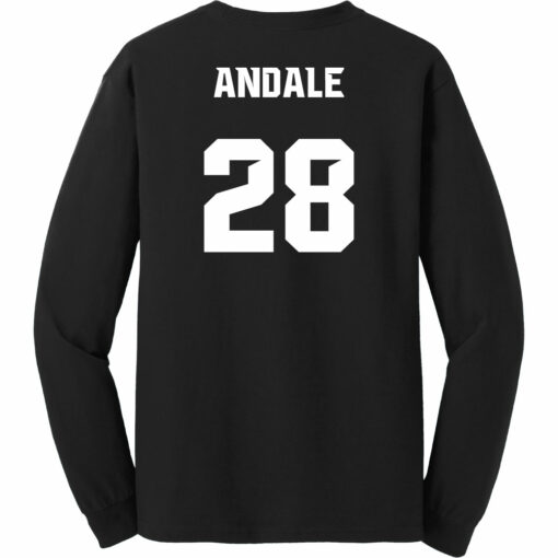 2023 Falcons Basketball Long Sleeve Tee - Image 2