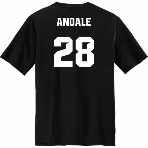 2023 Falcons Basketball Short Sleeve Performance Tee - Image 2