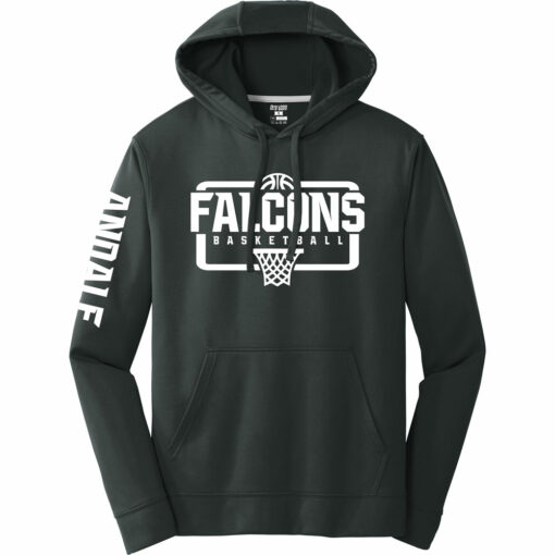 2023 Falcons Basketball Performance Hoodie