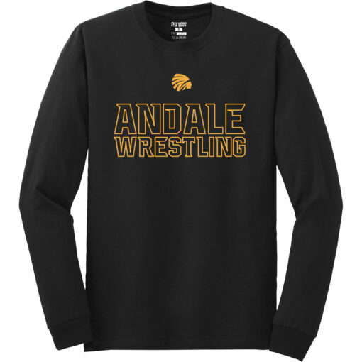 2023 Indians Wrestling Long Sleeve Tee