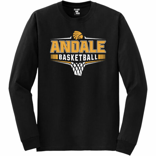 2023 Indians Boys Basketball Long Sleeve Tee