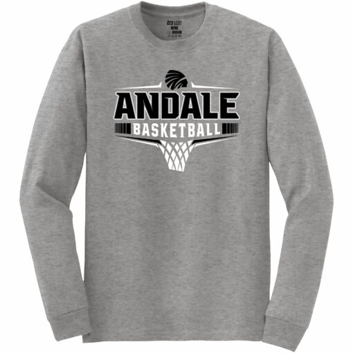 2023 Indians Boys Basketball Long Sleeve Tee - Image 5