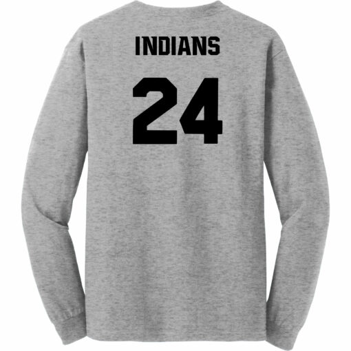 2023 Indians Boys Basketball Long Sleeve Tee - Image 6