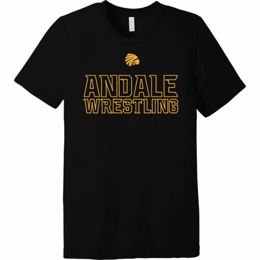 2023 Indians Wrestling BELLA+CANVAS Triblend Short Sleeve Tee