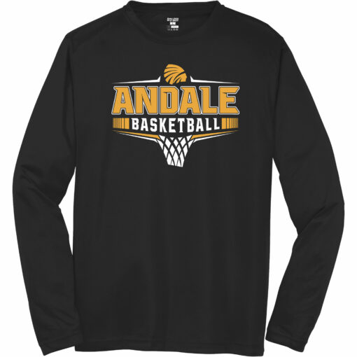2023 Indians Boys Basketball Long Sleeve Performance Tee