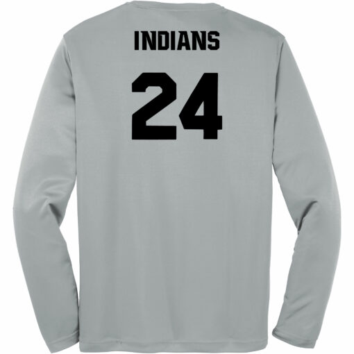 2023 Indians Boys Basketball Long Sleeve Performance Tee - Image 6