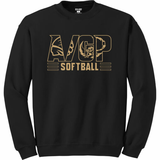 2024 AGP Softball Sweatshirt - Image 3