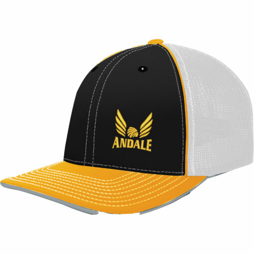 2025 Indians Track Performance Mesh Fitted Hat - Image 2