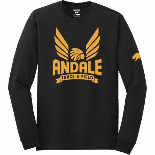 2024 Indians Track Combed Cotton Long Sleeve Tee