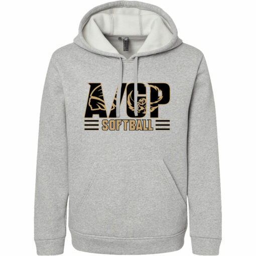 2024 AGP Softball Adidas Fleece Hooded Sweatshirt - Image 2