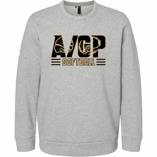 2024 AGP Softball Adidas Fleece Crewneck Sweatshirt - Image 3
