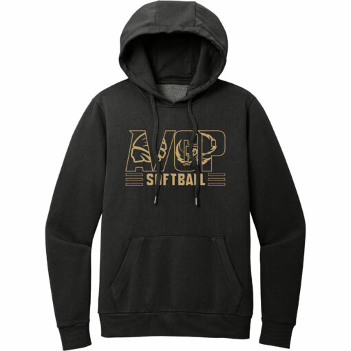 2024 AGP Softball Garment Washed Fleece Hoodie - Image 2