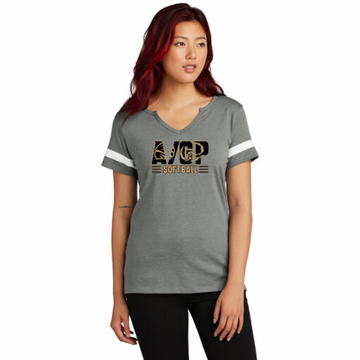 2024 AGP Softball Ladies Halftime Notch Neck Tee