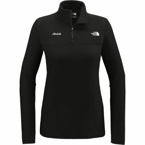 Andale Script The North Face Ladies Glacier 1/4-Zip Fleece