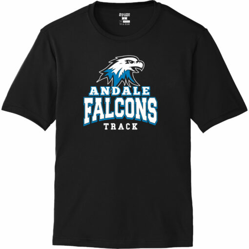 2024 Falcons Track Performance Short Sleeve Tee