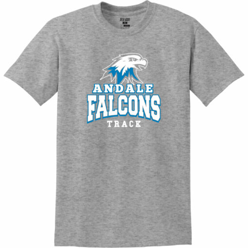 2024 Falcons Track Combed Cotton Short Sleeve Tee - Image 2