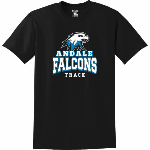 2024 Falcons Track Combed Cotton Short Sleeve Tee
