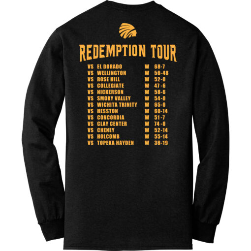 2025 Indians Football "Redemption Tour" Long Sleeve Tee - Image 2